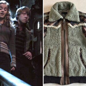 Men's Wool Plaid Vest ASO Ron Weasley